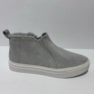 Tom’s Women’s Bryce Grey Suede Slip-On Sneakers, Size 9 M